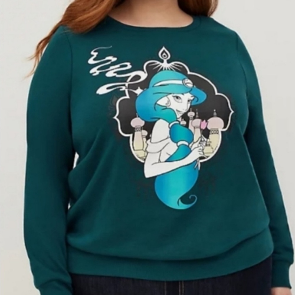 Torrid X Disney Jasmine Sweatshirt